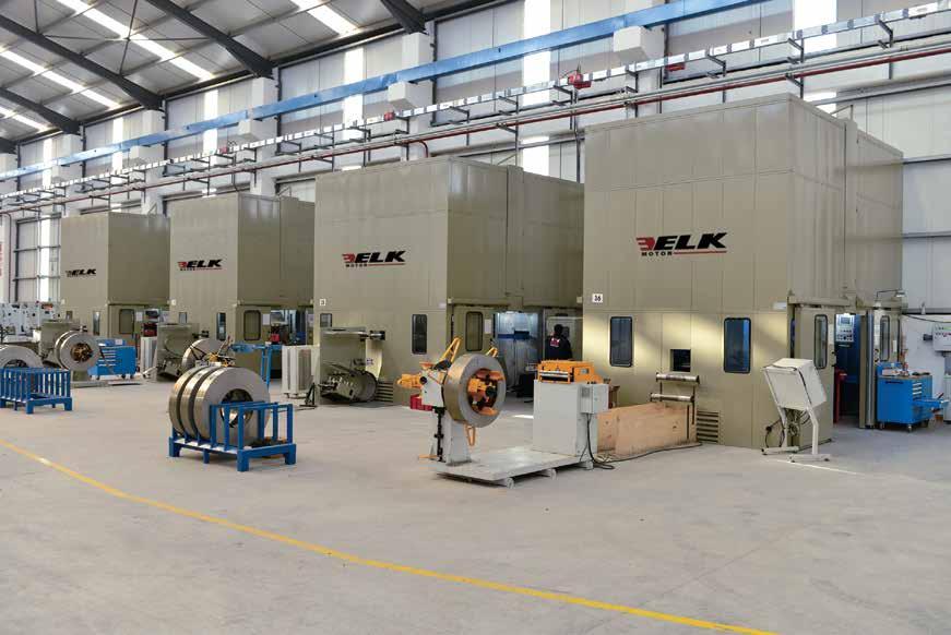 ELK Motors; From engineering to manufacturing processes ELK motors are completely manufactured in our factory located in Çerkezköy, 0km far away from Istanbul.