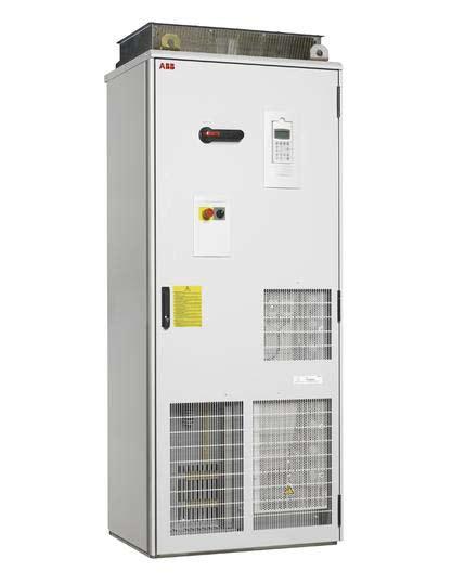 Cabinet-built drive ACS800-U7 75 to 600 Hp Customized solutions The ACS800-U7 is built in a robust cabinet designed for heavy-duty industrial applications with power ratings from 75 to 600 Hp.