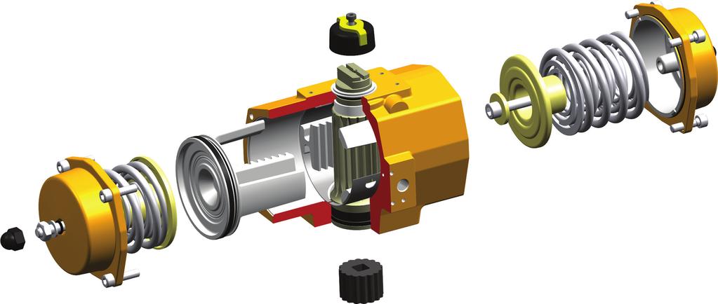 Application The choice of actuator size depends primarily on the torque requirement of the valve and with EL-O-Matic you have the wide choice of 13 basic model sizes covering a torque range from 12
