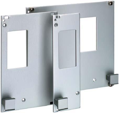 Front Panels Description Front panels are available for 19" DIN-rack mounting of 3 U cassette type power supplies in Schroff system version (Intermas system on request) and may be attached to the
