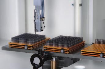 Precise and repetitive setup process For the production of endmills, drills, or rotary burs, the GrindSmart Nano5 is available with the ideal shank guide