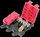Up to 6 Fuse Modules can be bussed. Independent covers on each module.
