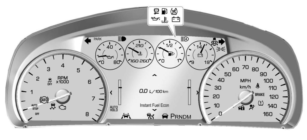Instrument Cluster (Base Level) INSTRUMENTS AND