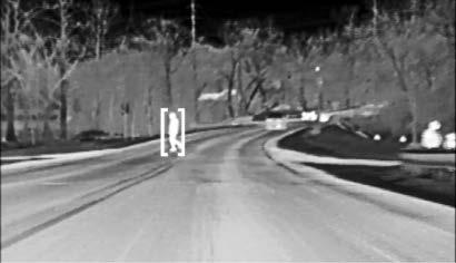 284 DRIVING AND OPERATING With the Front Pedestrian Braking system turned on, Night Vision provides a red Head-Up Display (HUD) alert when the system detects that the vehicle is approaching a