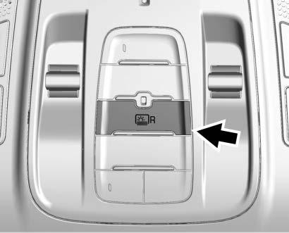 Press the front of D (1) to the first detent and hold to close the sunroof. Tilt Switch Vent Feature : Press and hold the front of E (2) to vent the sunroof.
