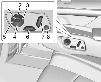 76 SEATS AND RESTRAINTS vehicle through the rear door and left the vehicle without the vehicle being shut off. The feature can be turned on or off. See Vehicle Personalization 0 171.