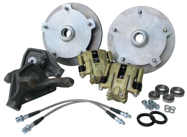 4177 Dropped Disc Brake Kit (Ball Joint) with 5 Lug Porsche Alloy bolt pattern 4190 Dropped Disc Brake Kit (Ball Joint) 4 Lug 66-later Sedans & Ghias 4194 Dropped Disc Brake Kit (Ball Joint) WIDE 5