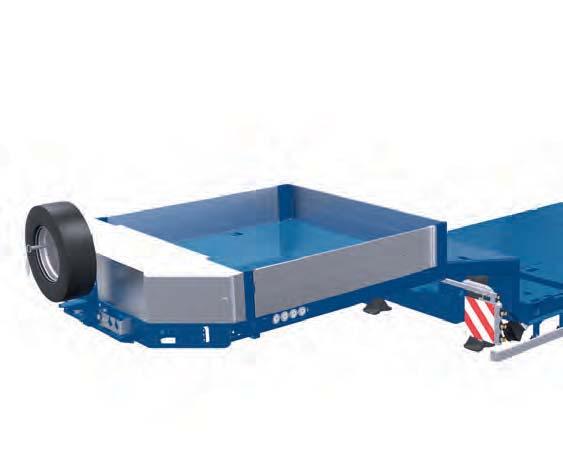 STZ-L + STZ-H ECONOMICAL AND RELIABLE Low dead weight For high payloads Low loading height thanks to cranked BPW axle For universal use with different loads Proven and