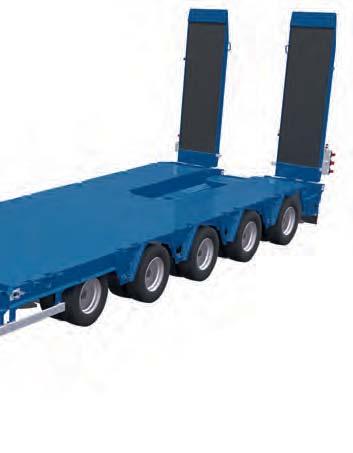 (depending on national regulations) Technical axle loads up to 16.