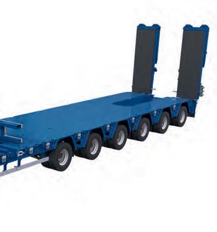 of 20t to 35t Axle loads of 12t at 80km/h (depending on national regulations) Technical axle loads up to 15.