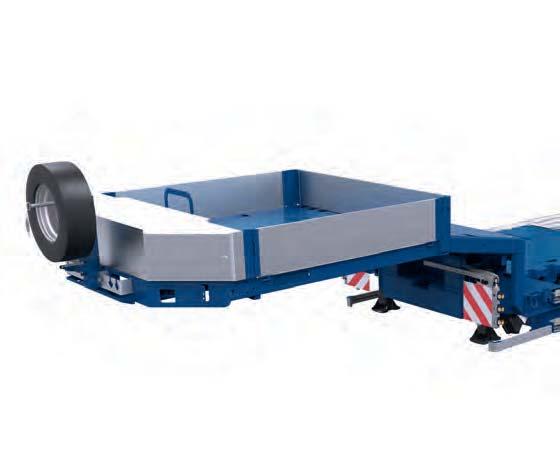STZ-L + MPA WITH WHEEL RECESS OUR MULTI-TALENTED VEHICLES Multi-purpose vehicle for the construction industry, 2 in 1 For low investment costs With wheel recesses and lowered side sections