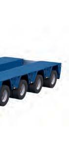 (depending on national regulations) Flatbed and vessel deck version Flatbed height from 220mm to 300mm Single or double extendable Vehicle width 2,550mm or 2,750mm