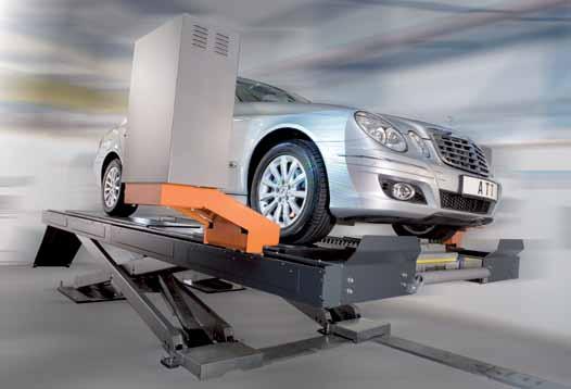 CURA R 2000 Touchless wheel alignment CURA R 2000 Wheel alignment has never been so quick, precise and simple!
