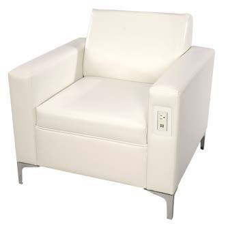 55 L x 31 D x 32 H E-13 Juiced Chair 33 L x 31 D x 32 H E-8C White