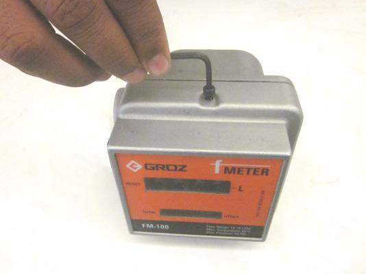 Meter Cover () can be removed and the Counter Assembly (7) can be rotated at every 90