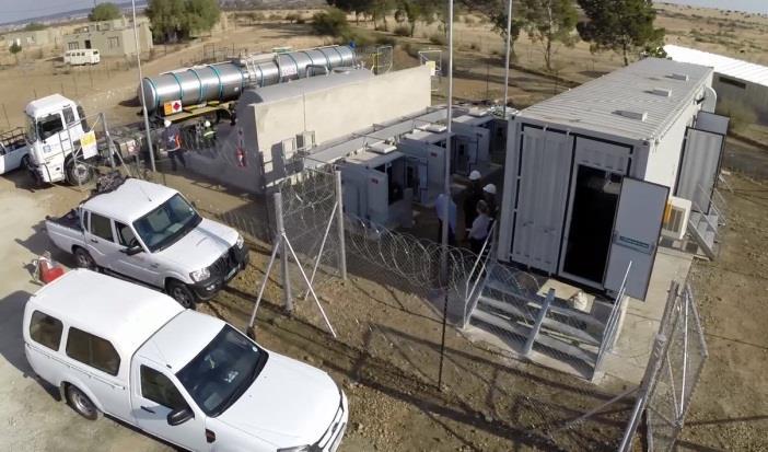 Africa, delivering 70 kw s f pwer with battery supprt there are 10M ff-grid hmes in Africa Trial bjectives: validate technical & perating requirements; understand lgistics f fuel