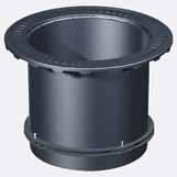 Accessories KESSEL Extension section made of polymer for standard concrete rings/manhole covers for load classes B/D Complete KESSEL extension section made of polymer for load classes B/D Standard