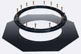 Accessories Reliable backwater protection 10 590 414 180 40 230 Gasket set for installation in waterproof concrete consisting of: Counter flange made of polymer, incl.