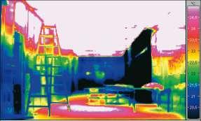 Higher wall and floor temperatures Radiation emitted by the ceiling reaches the walls, floor, furniture and people in the room.