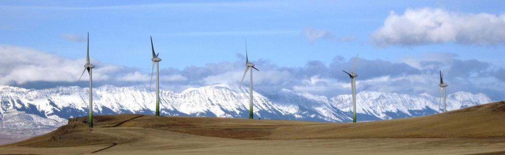 Renewables Integration in Alberta Innovating for long term has both commercial and environmental benefits Alberta has