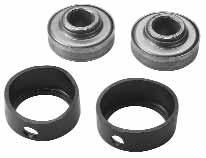 OIL SLEEVE BEARINGS (Replaces Brundage) Self-oiling with sintered bronze bushings and drive type oil cups.