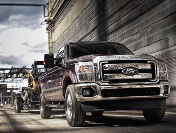 Visit Ford.com to download a complete RV & Trailer Towing Guide. 2013 Pickups F-250/F-350/F-450 own the work. Horsepower 400 hp @ 2800 rpm (1) TORque 800 lb.-ft.
