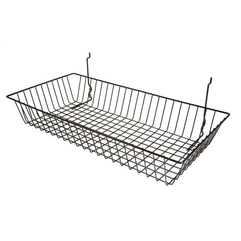 Page 3 of 6 Grid Panel 2x7 Grid Panel 2x6 Large Basket 4"h - BSK11 Grid Frame Hook Gridwall panel measuring 2' x 7' Gridwall panel measuring 2' x 6' All-purpose basket gives retailer the ability to