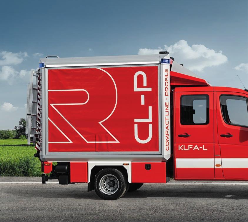 Rosenbauer CL-Profile CL-P. One superstructure, many applications. A vehicle for a wide range of tasks.