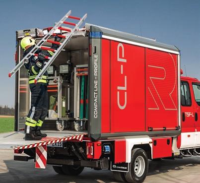 Rosenbauer CL-Profile Designed for modular superstructure. Fixed body concept. Variable design.