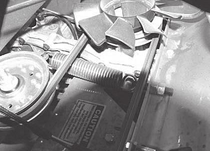 SECTION 2: DRIVE BELT Shown to the right is the MZ pump belt