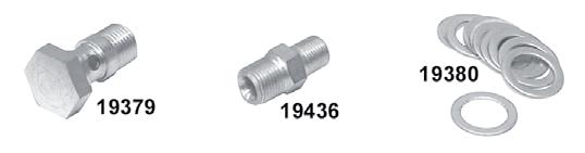 4244 Zinc Chain Oiler Fitting Attaches to inner primary cover on
