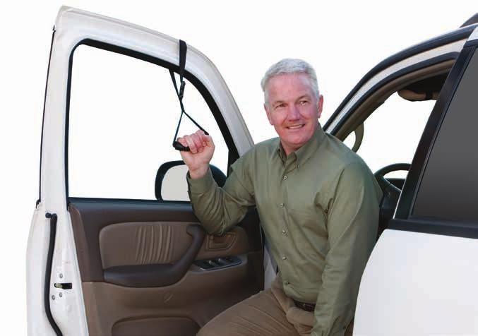 ABLE LIFE Comfortably Independent AUTO ASSIST HANDLE FITS ANY