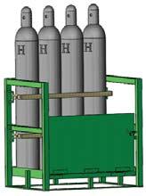 Manufactured to allow Forklift tubes to transport.