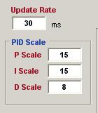 . Input the desired maximum RPM in the box labeled Speed Max and hit the Enter key.