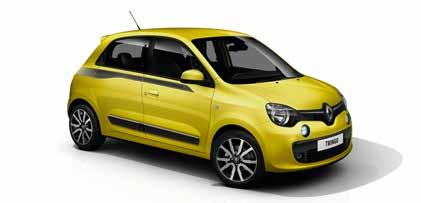 MANY DIFFERENT PERSONALITIES OF ALL-NEW RENAULT TWINGO.