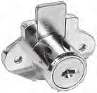 Non-Locking Hardware Section Combination Cam Locks Best used for: Cabinets