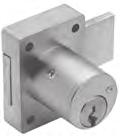 820S is with Schlage C keyway solid brass cylinder (5-pin) KD or KA, drilled for 6 pins. Uses standard.115 pins. 820LC is less cylinder and accepts Schlage compatible key-inknob cylinders.