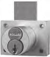 638-0155 920LM/DM-26D $62.00 777/888: Door/Drawer FSIC Cabinet Lock Accepts Schlage full-size interchangeable core cylinders.