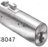 sizes of lock bolts included Easy to install Polished nickel finish