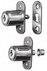 29 Keyblank: D4291 Order #: 605-4291 C8043 7/8" Diameter Keyblank: D8785 Order #: 605-8785 Pin Tumbler Metal Drawer Locks