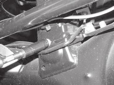 Supporting the rear differential remove and discard the rear shocks, save hardware. 39.