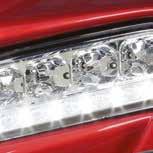 Industry-leading front LED accent lights.