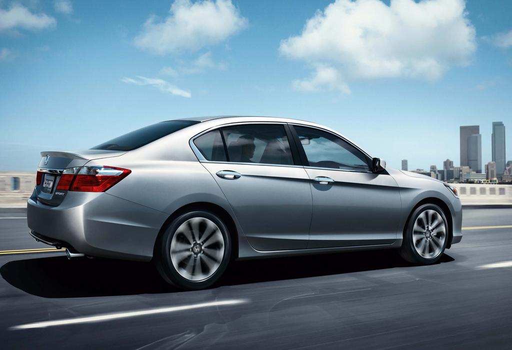 The Accord Sport. How about an Accord with a little more attitude? Discover the Accord Sport Sedan. It features all the little details you love that make a big difference on the road.