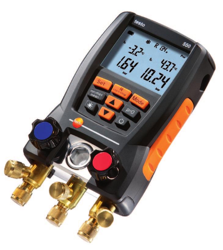 testo 550, a good decision from the very beginning!