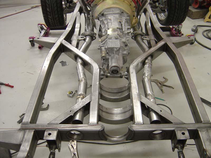 section of chassis.