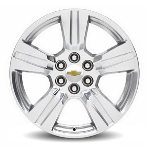 Spoke Wheels, Polished Aluminum SKY - 18 IN BLACK WHEELS $2395 18-Inch
