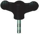 Wing handle tool Wing handle tool with plastic handle. For removing the sealing plug. Order no. Description Weight 704 096-01 Wing handle tool for sealing plugs for SPEEDY classic 3 0.