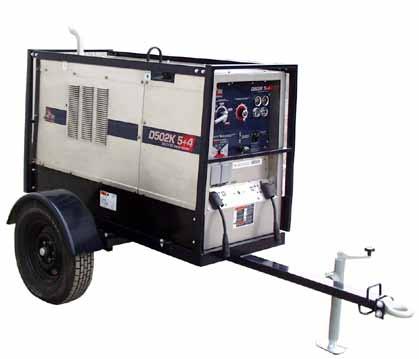three-phase welding generator that requires less fuel but has enough power for gouging with up to 1/4" carbons.