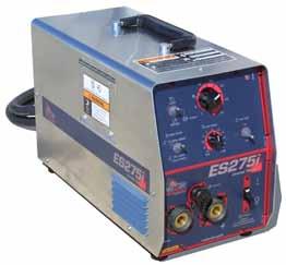 STICK WELDERS AND PAKS ES275i Inverter Welder DC CC Processes Stick, DC TIG with Touch-Start Configurations Available as individual welders and 4Pak or 8Pak Multioperator welding systems.