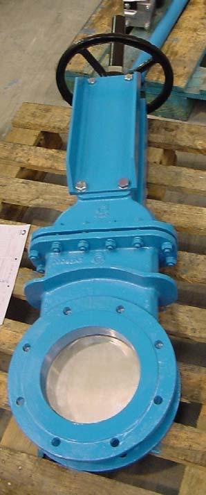 PRODUCT DESCRIPTION Flanged unidirectional knife gate valve for high pressure applications One piece integral cast body with seating wedges and bolted bonnet. High flow rates with low pressure drops.